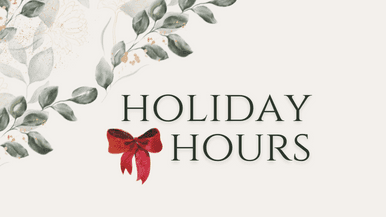 2022 holiday hours